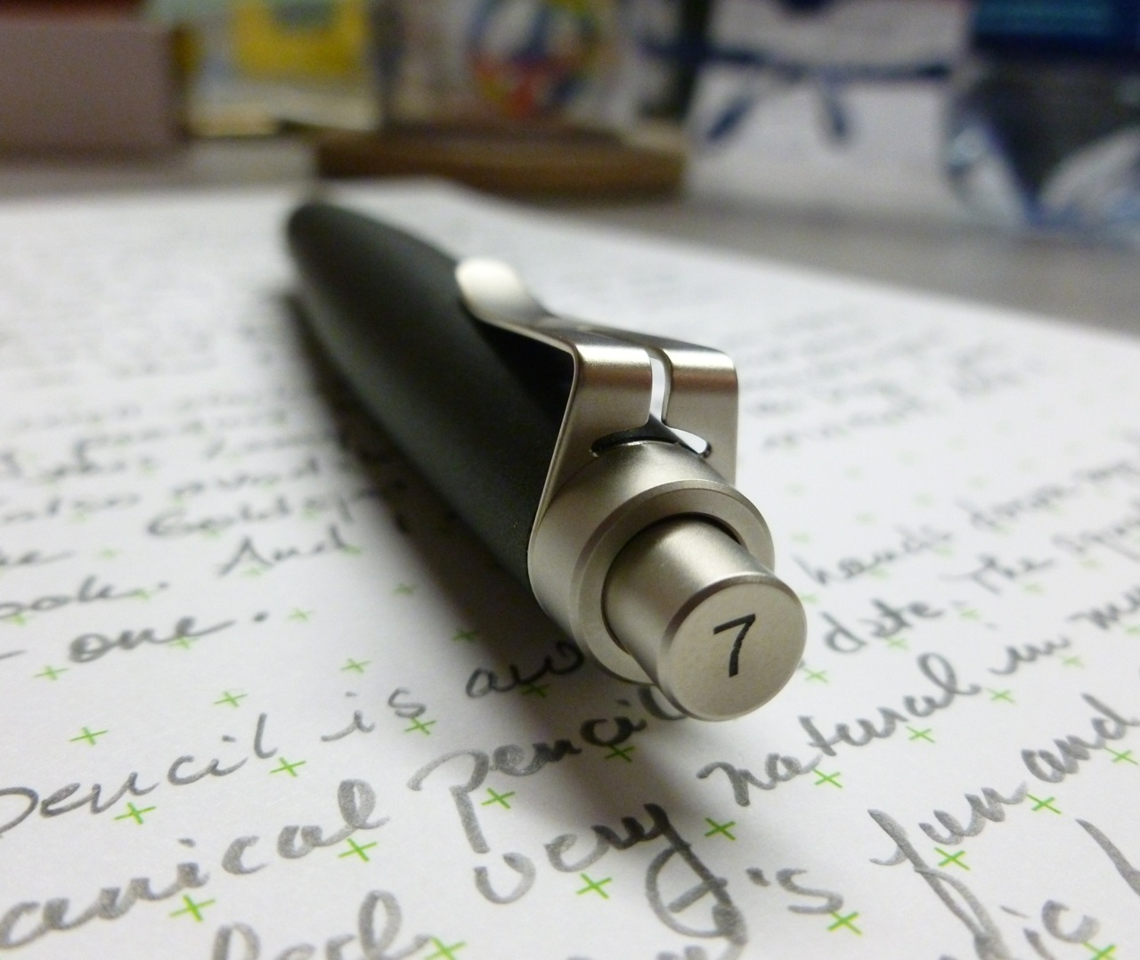 Another Hole In My Head: The Lamy Scribble 0.7 mm Pencil | From